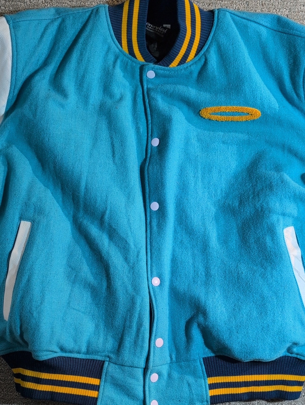 Carvana Branded Ambassador L Letterman Style Varsity Jacket